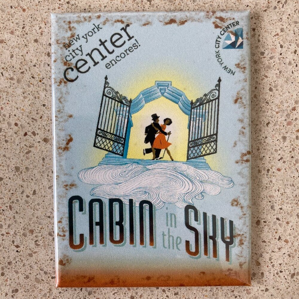 Magnet From Cabin in the Sky City Center Encores Age Spot Around The Edges 2016